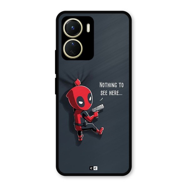 Baby Wade Metal Back Case for Vivo Y16