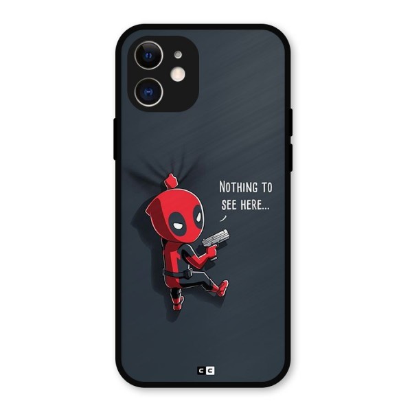 Baby Wade Metal Back Case for iPhone 12