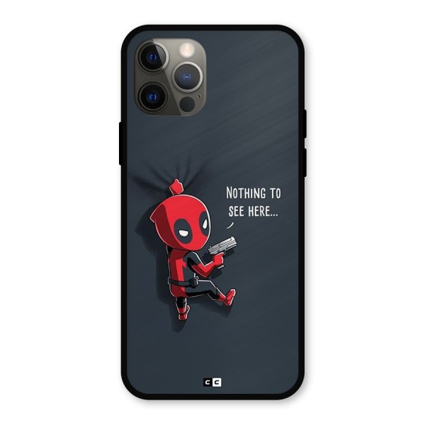 Baby Wade Metal Back Case for iPhone 12 Pro