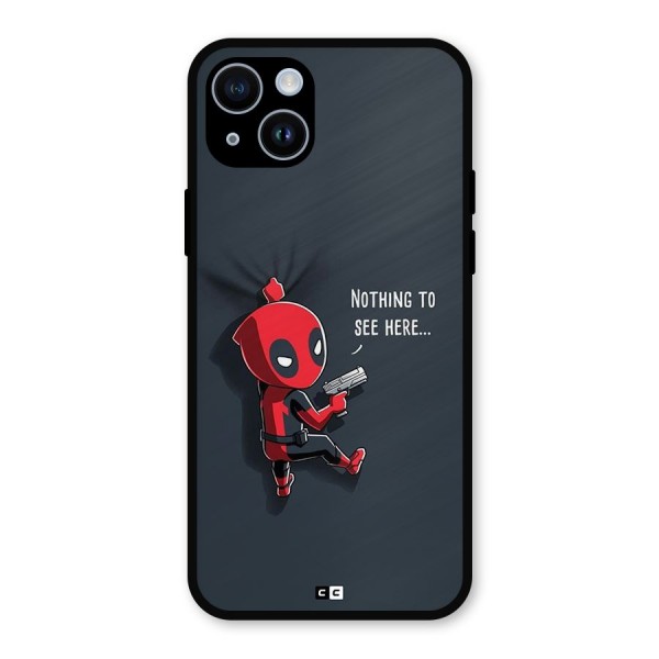 Baby Wade Metal Back Case for iPhone 14