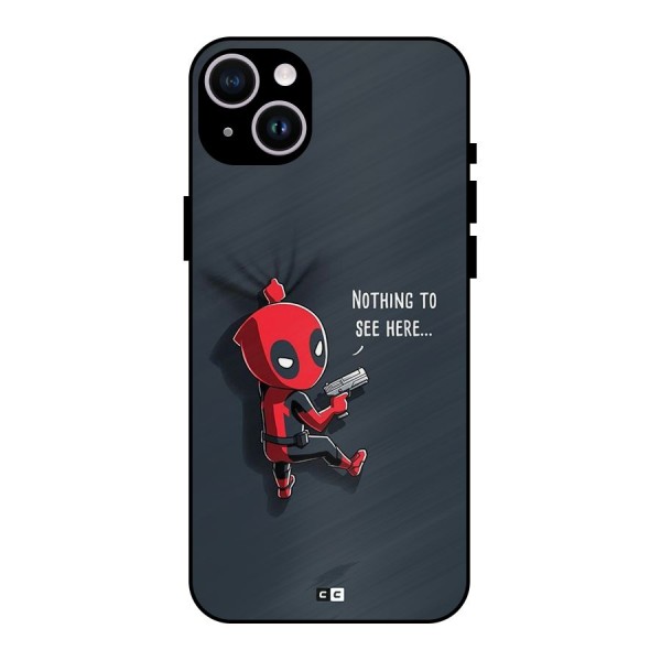 Baby Wade Metal Back Case for iPhone 14 Plus