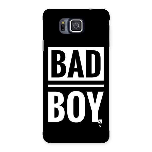 Bad Boy Back Case for Galaxy Alpha