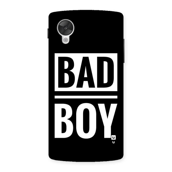 Bad Boy Back Case for Google Nexus 5