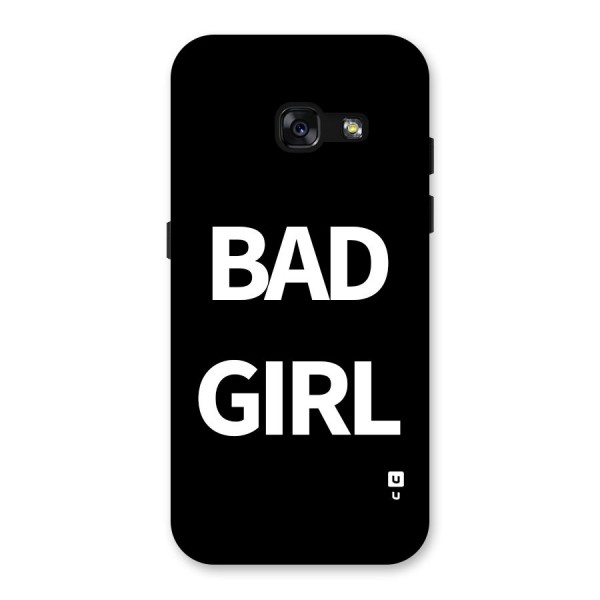 Bad Girl Attitude Back Case for Galaxy A3 (2017)