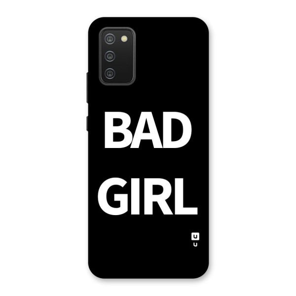 Bad Girl Attitude Back Case for Galaxy M02s