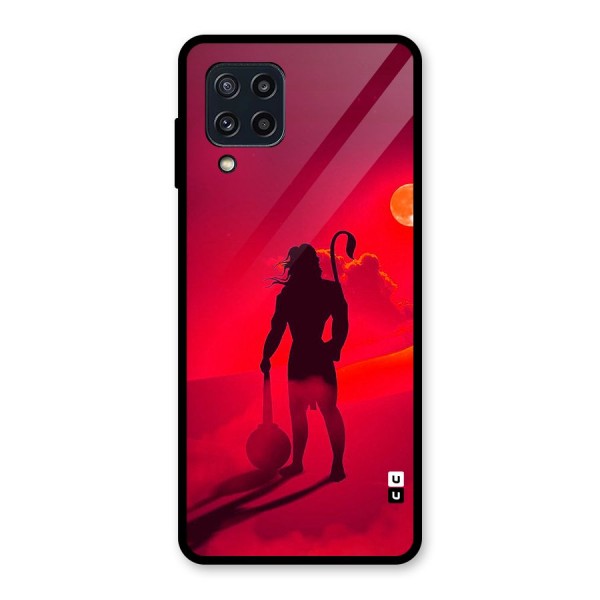 Bajrang Bali Glass Back Case for Galaxy M32