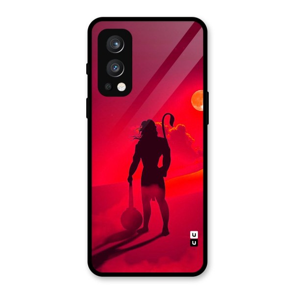 Bajrang Bali Glass Back Case for OnePlus Nord 2 5G