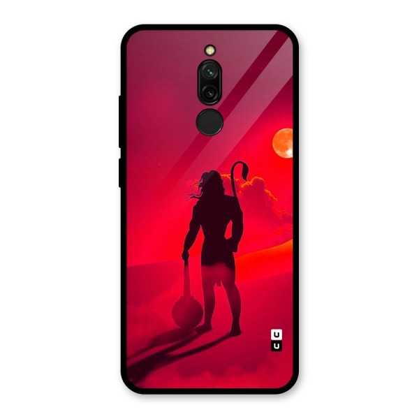 Bajrang Bali Glass Back Case for Redmi 8