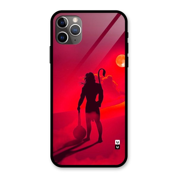 Bajrang Bali Glass Back Case for iPhone 11 Pro Max