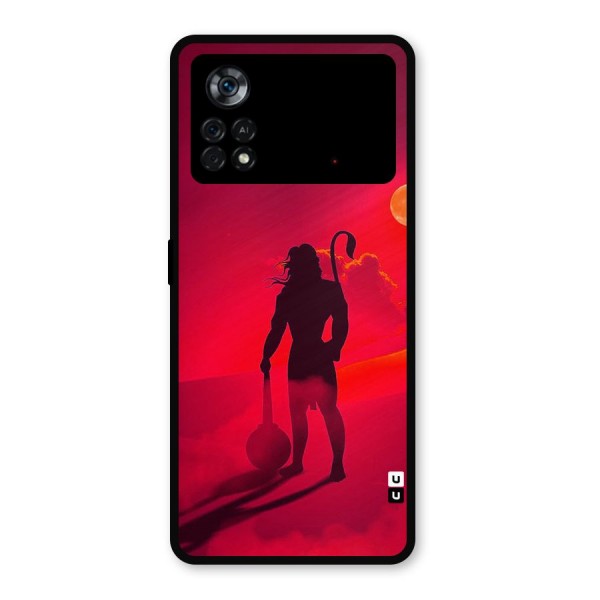 Bajrang Bali Metal Back Case for Poco X4 Pro 5G