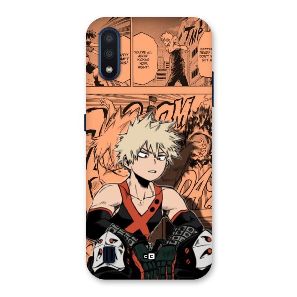 Bakugo Anime Manga Back Case for Galaxy M01