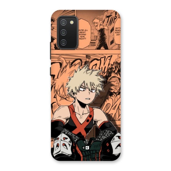 Bakugo Anime Manga Back Case for Galaxy M02s