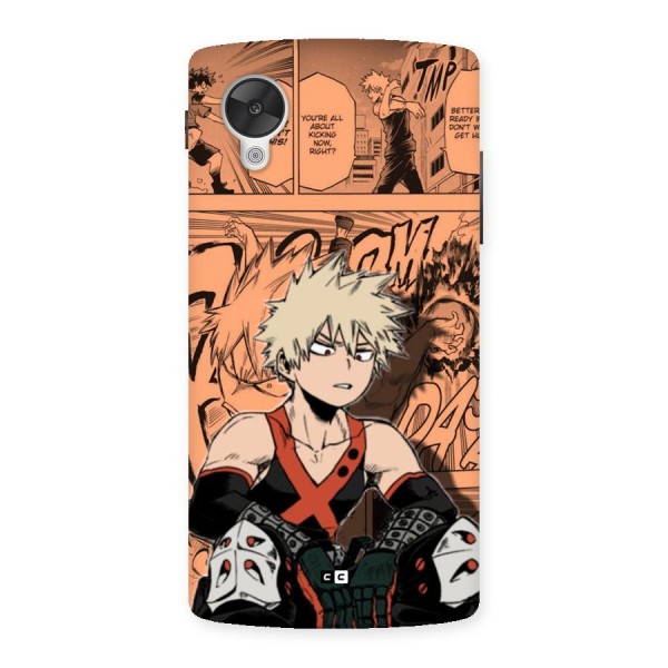 Bakugo Anime Manga Back Case for Google Nexus 5