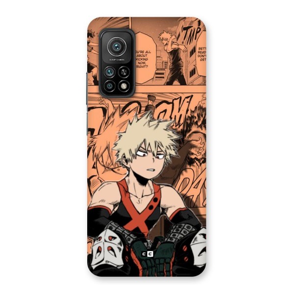 Bakugo Anime Manga Back Case for Mi 10T 5G