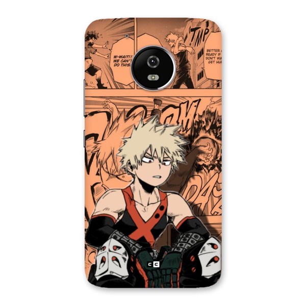 Bakugo Anime Manga Back Case for Moto G5