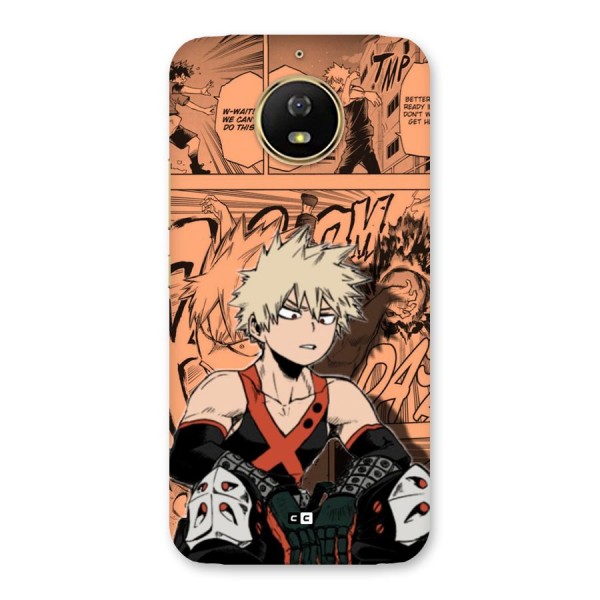 Bakugo Anime Manga Back Case for Moto G5s