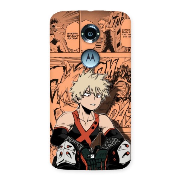 Bakugo Anime Manga Back Case for Moto X2