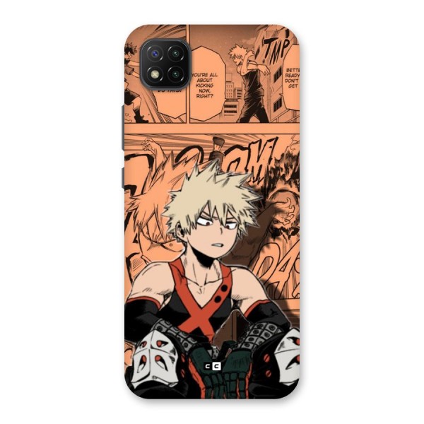 Bakugo Anime Manga Back Case for Poco C3