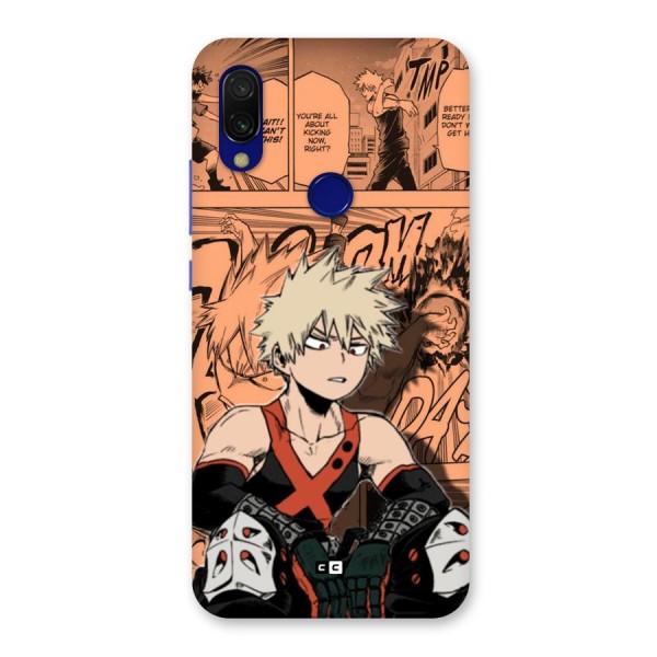 Bakugo Anime Manga Back Case for Redmi 7