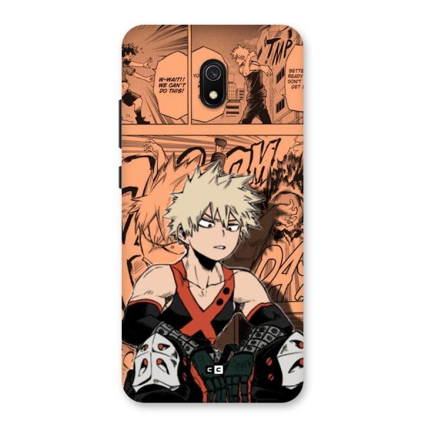 Bakugo Anime Manga Back Case for Redmi 8A