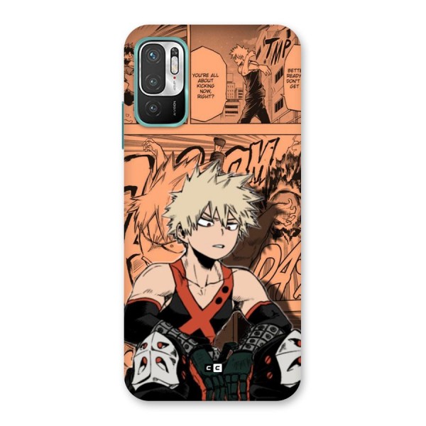 Bakugo Anime Manga Back Case for Redmi Note 10T 5G