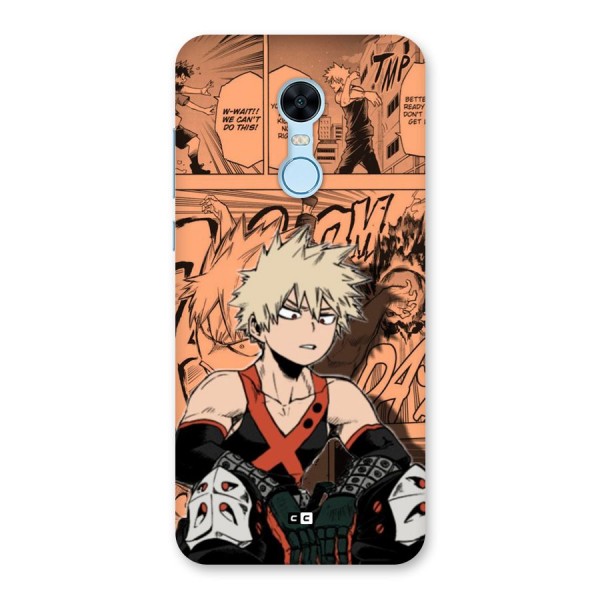 Bakugo Anime Manga Back Case for Redmi Note 5