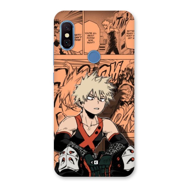 Bakugo Anime Manga Back Case for Redmi Note 6 Pro