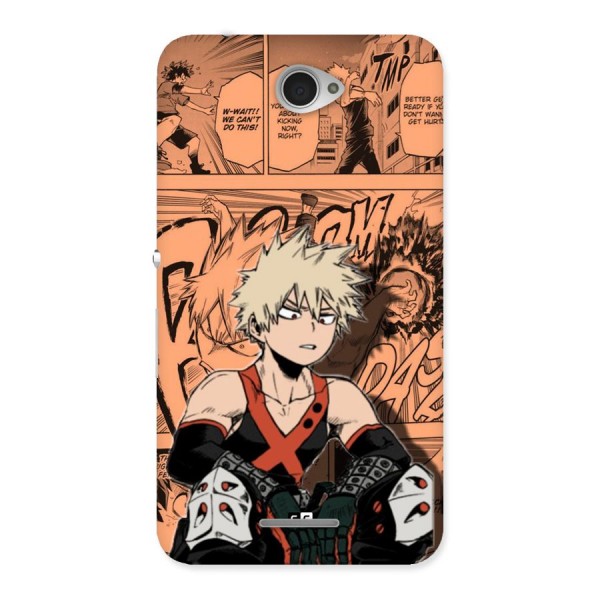 Bakugo Anime Manga Back Case for Xperia E4