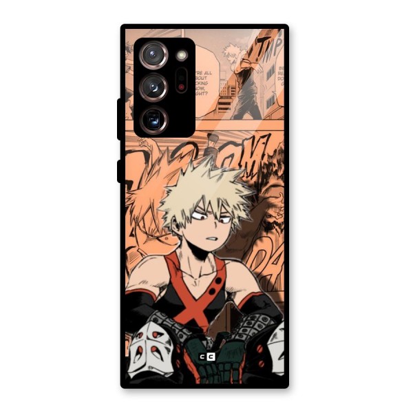 Bakugo Anime Manga Glass Back Case for Galaxy Note 20 Ultra 5G