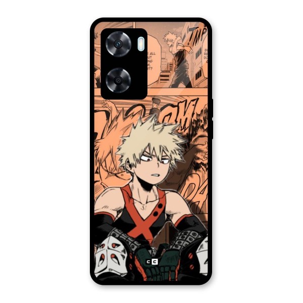 Bakugo Anime Manga Glass Back Case for Oppo A77