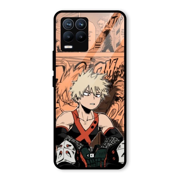 Bakugo Anime Manga Glass Back Case for Realme 8 Pro