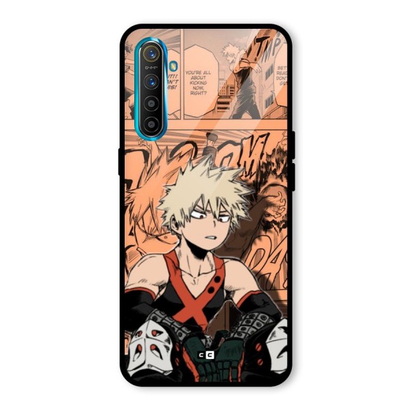 Bakugo Anime Manga Glass Back Case for Realme X2