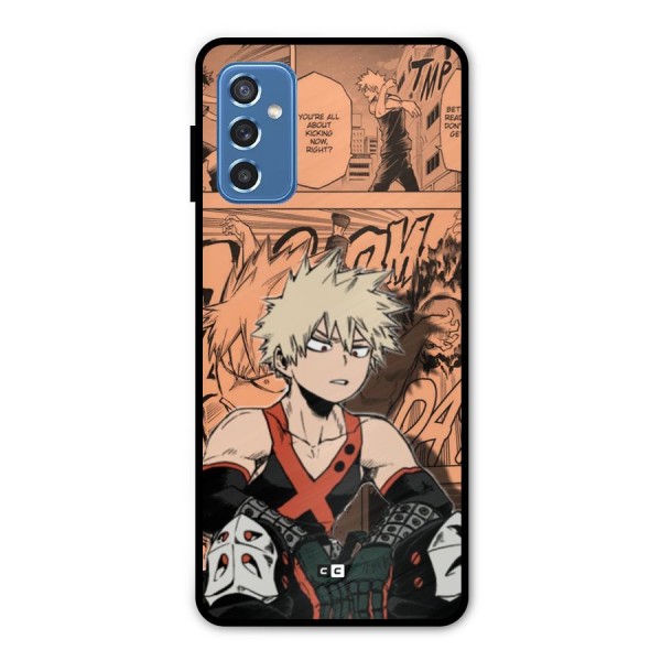 Bakugo Anime Manga Metal Back Case for Galaxy M52 5G