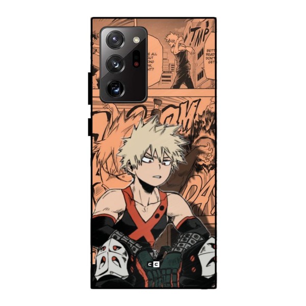 Bakugo Anime Manga Metal Back Case for Galaxy Note 20 Ultra