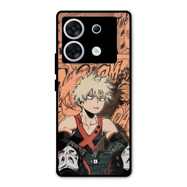 Bakugo Anime Manga Metal Back Case for Infinix Zero 30 5G