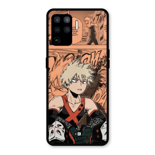 Bakugo Anime Manga Metal Back Case for Oppo F19 Pro