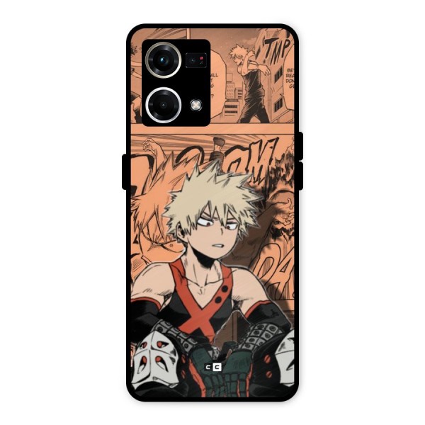Bakugo Anime Manga Metal Back Case for Oppo F21 Pro 4G