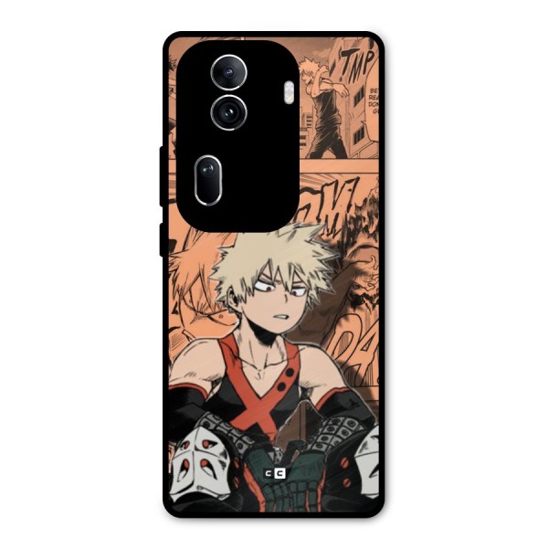 Bakugo Anime Manga Metal Back Case for Oppo Reno11 Pro 5G