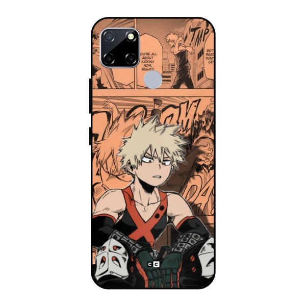 Bakugo Anime Manga Metal Back Case for Realme Narzo 30A
