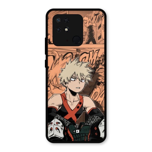 Bakugo Anime Manga Metal Back Case for Redmi 10 Power