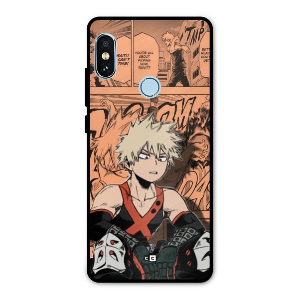 Bakugo Anime Manga Metal Back Case for Redmi Note 5 Pro