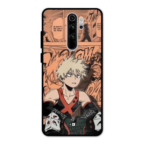 Bakugo Anime Manga Metal Back Case for Redmi Note 8 Pro