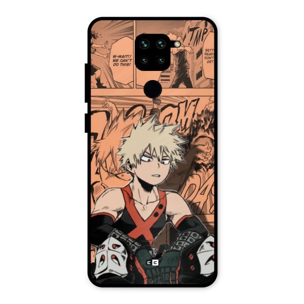 Bakugo Anime Manga Metal Back Case for Redmi Note 9