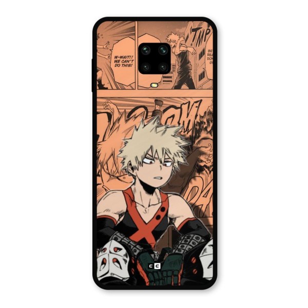 Bakugo Anime Manga Metal Back Case for Redmi Note 9 Pro Max