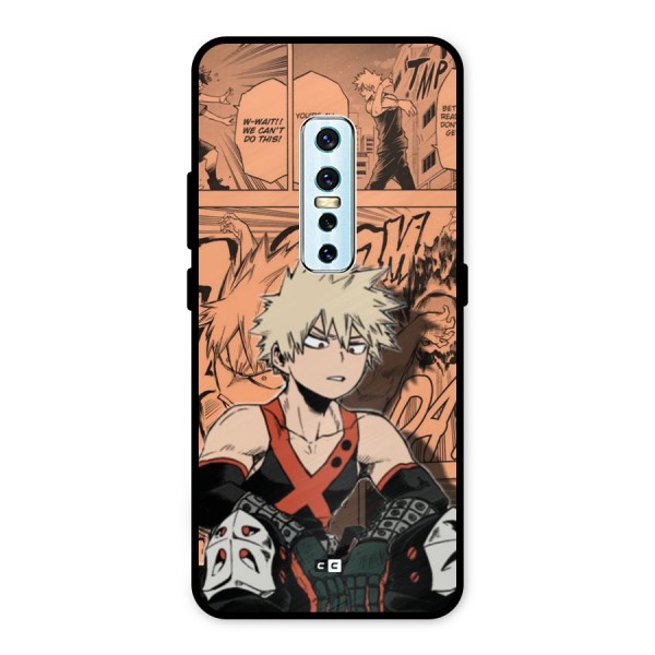 Bakugo Anime Manga Metal Back Case for Vivo V17 Pro