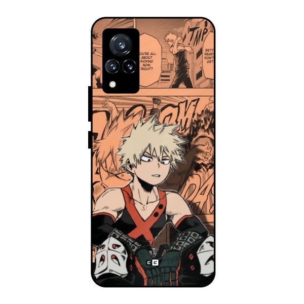 Bakugo Anime Manga Metal Back Case for Vivo V21 5G