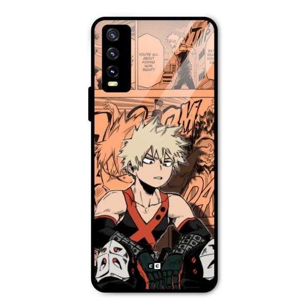 Bakugo Anime Manga Metal Back Case for Vivo Y20t
