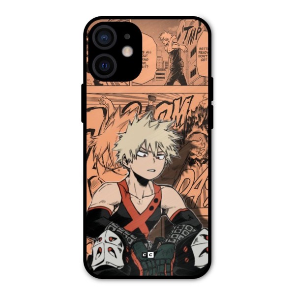 Bakugo Anime Manga Metal Back Case for iPhone 12 Mini