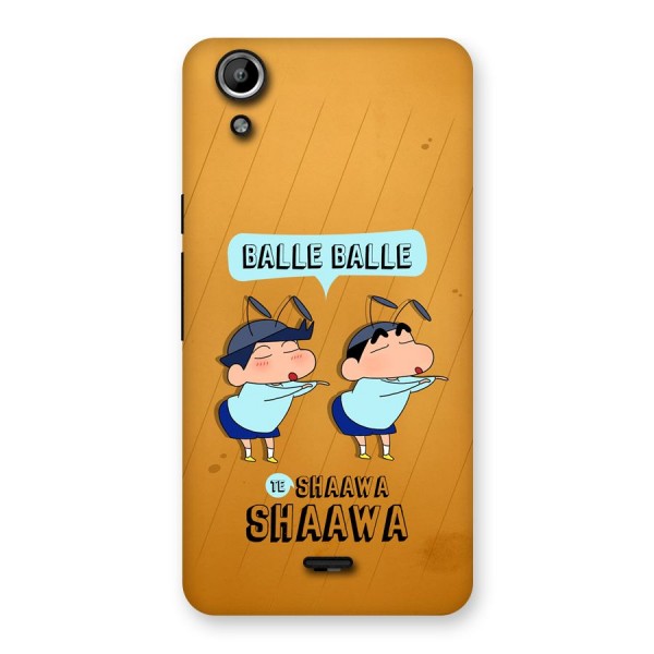 Balle Balle Shinchan Back Case for Canvas Selfie Lens Q345