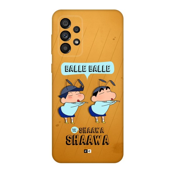 Balle Balle Shinchan Back Case for Galaxy A73 5G